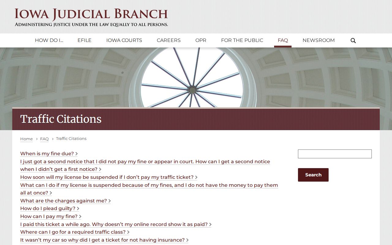 Carroll County warrant lookup public traffic charge search information
